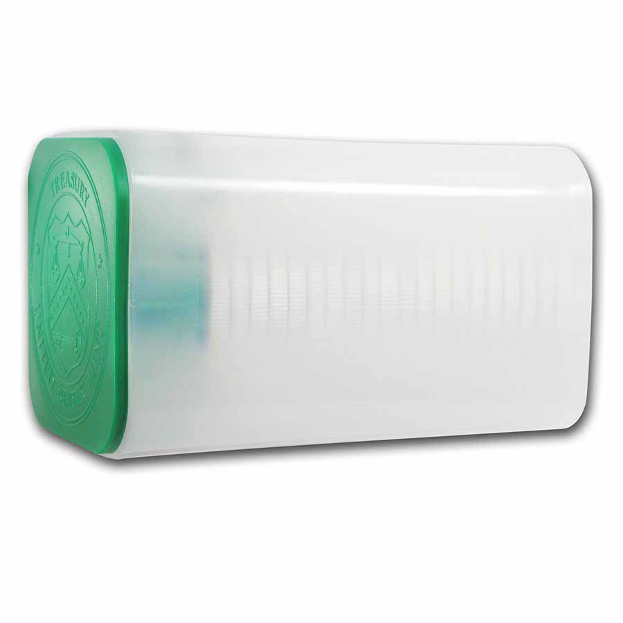 2025 American Eagle 1 oz Silver Coin tube holding 20 coins