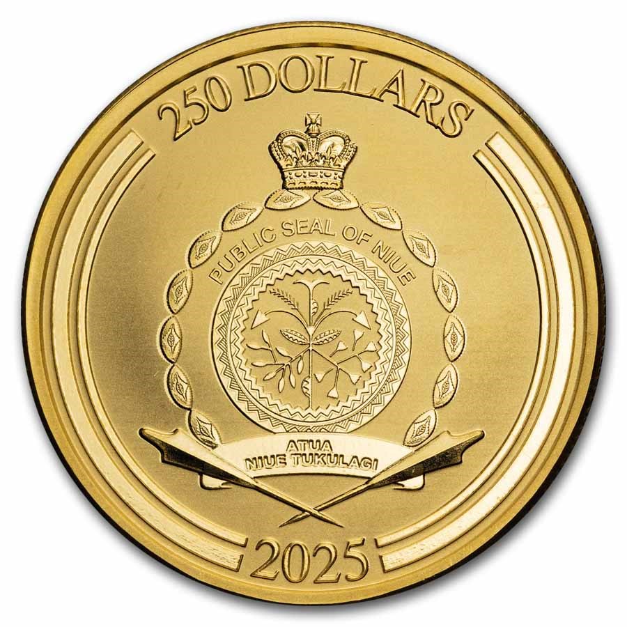 2025 Star Wars: Princess Leia 1 oz Gold Coin