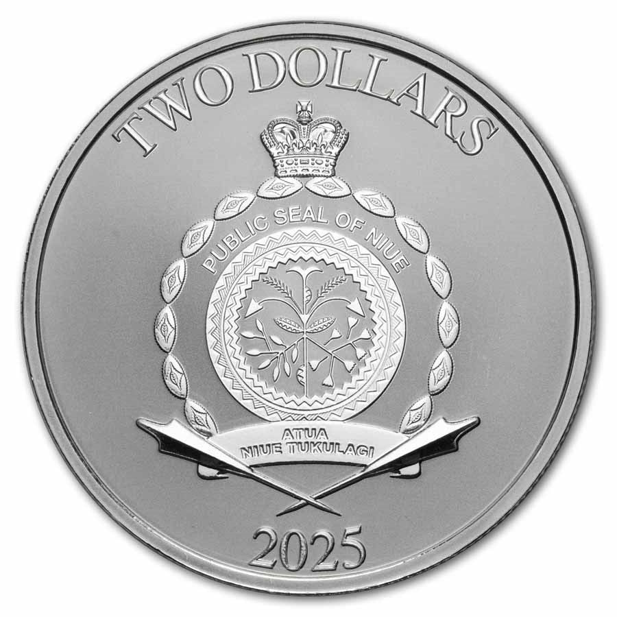 2025 Star Wars: Princess Leia 1 oz Silver Coin