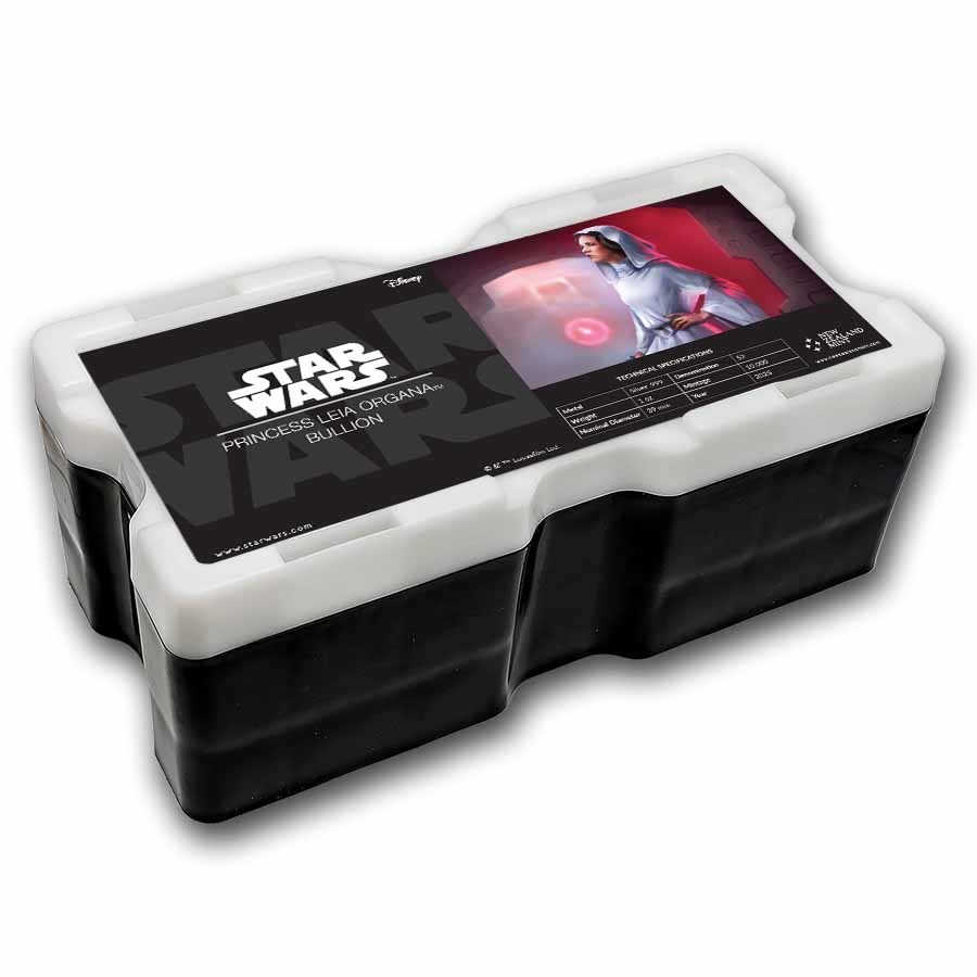 2025 Star Wars: Princess Leia 1 oz Silver Coin
