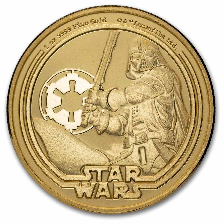 2026 Star Wars: Darth Vader 1 oz Gold Coin