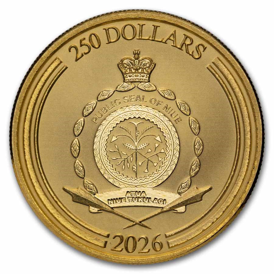 2026 Star Wars: Darth Vader 1 oz Gold Coin