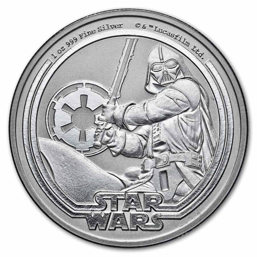2026 Star Wars: Darth Vader 1 oz Silver Coin