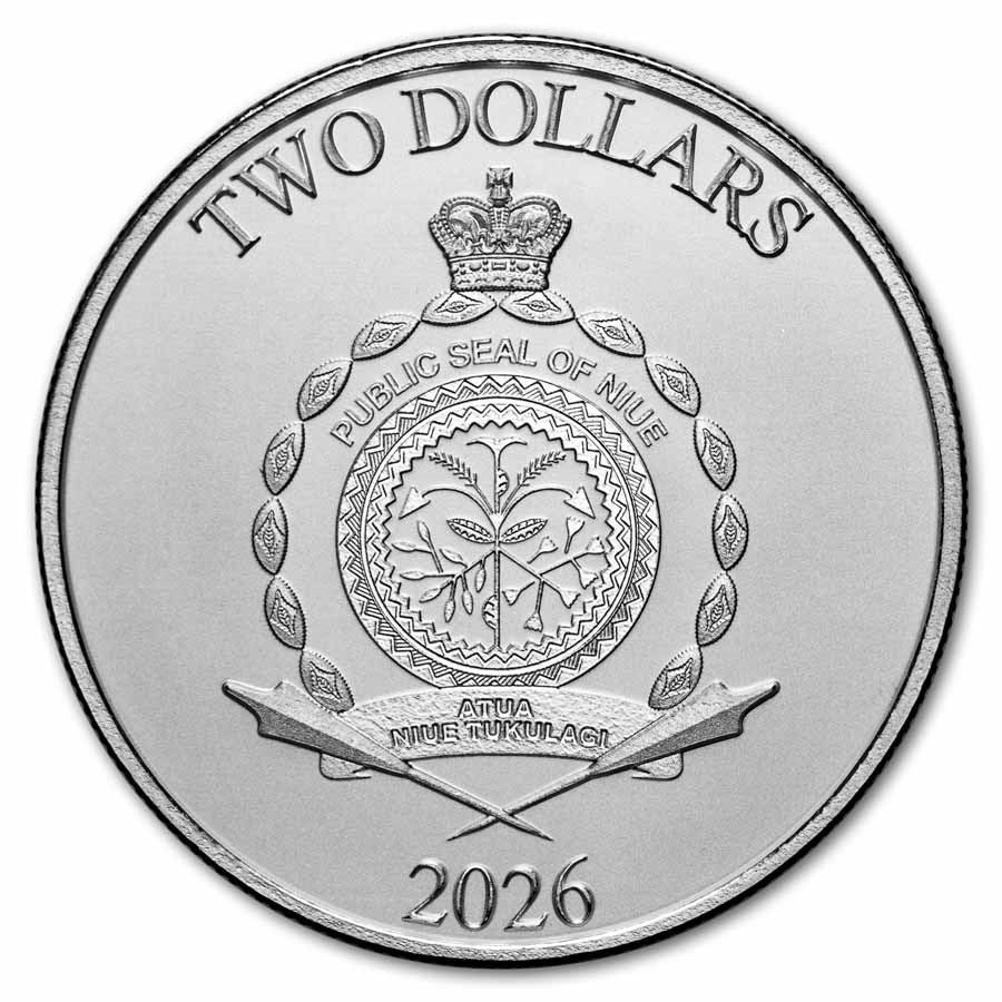2026 Star Wars: Darth Vader 1 oz Silver Coin