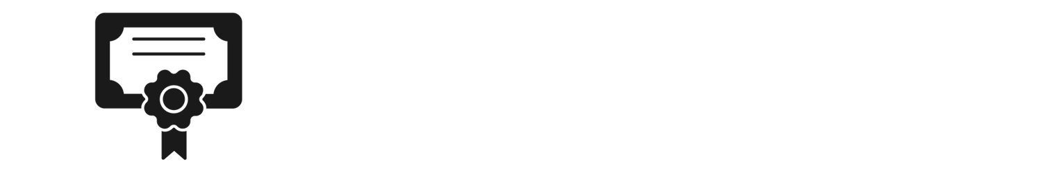 Black bond certificate symbol