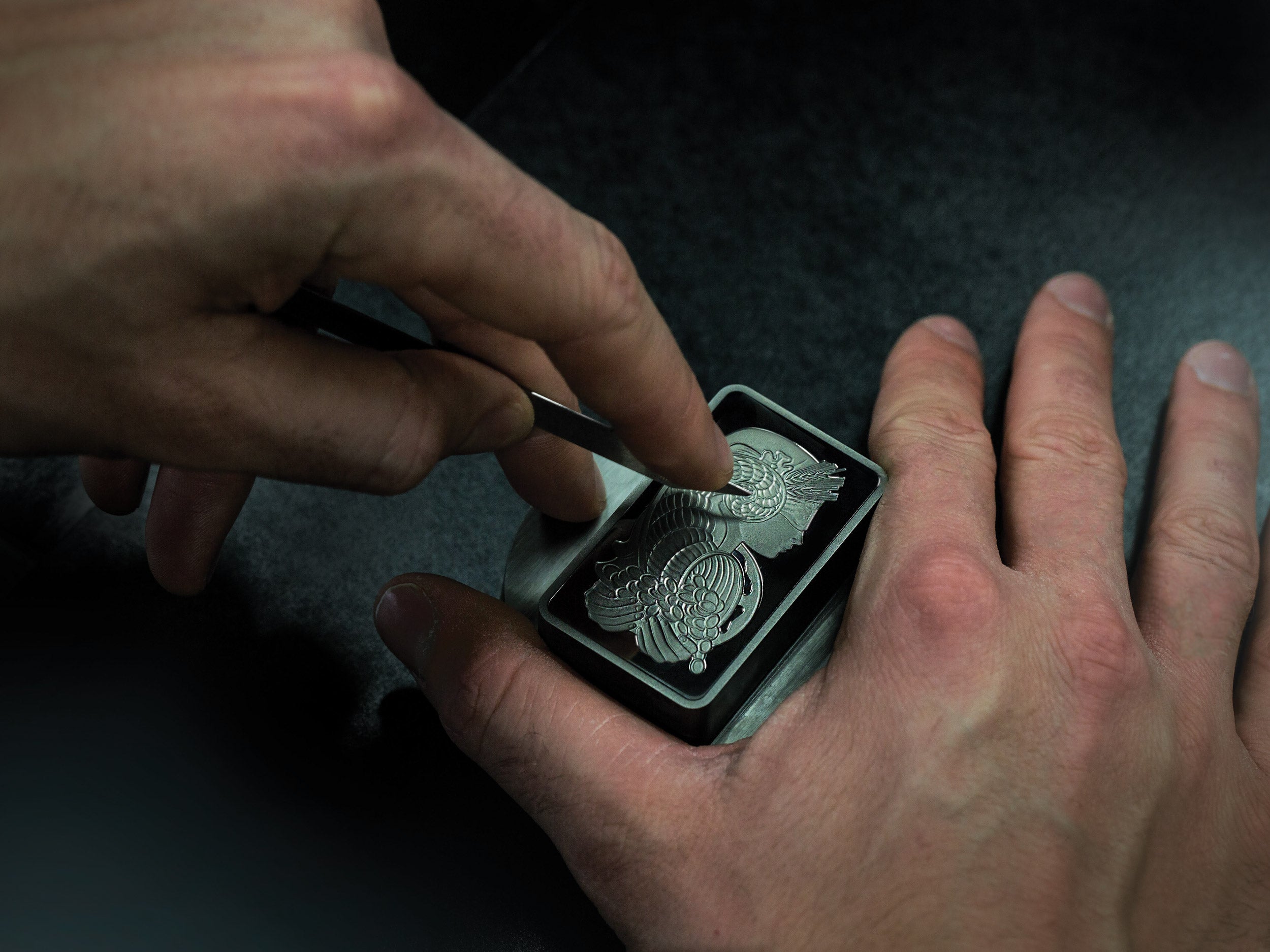 PAMP's Lady Fortuna tooling being crafted by hand