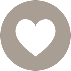 Love heart gold icon