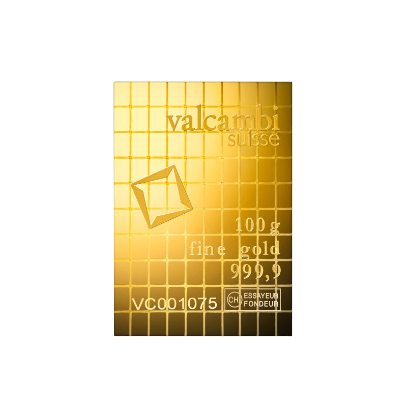 Valcambi Suisse 100x 1 gram Gold CombiBar™ with 100 individual 1 gram gold segments