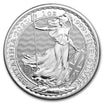 2025 Britannia 1 oz Silver Coin reverse featuring Britannia with trident and shield, adorned with the Union Flag