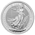 2026 Britannia 1 oz Silver Coin reverse featuring Britannia with trident and shield, adorned with the Union Flag