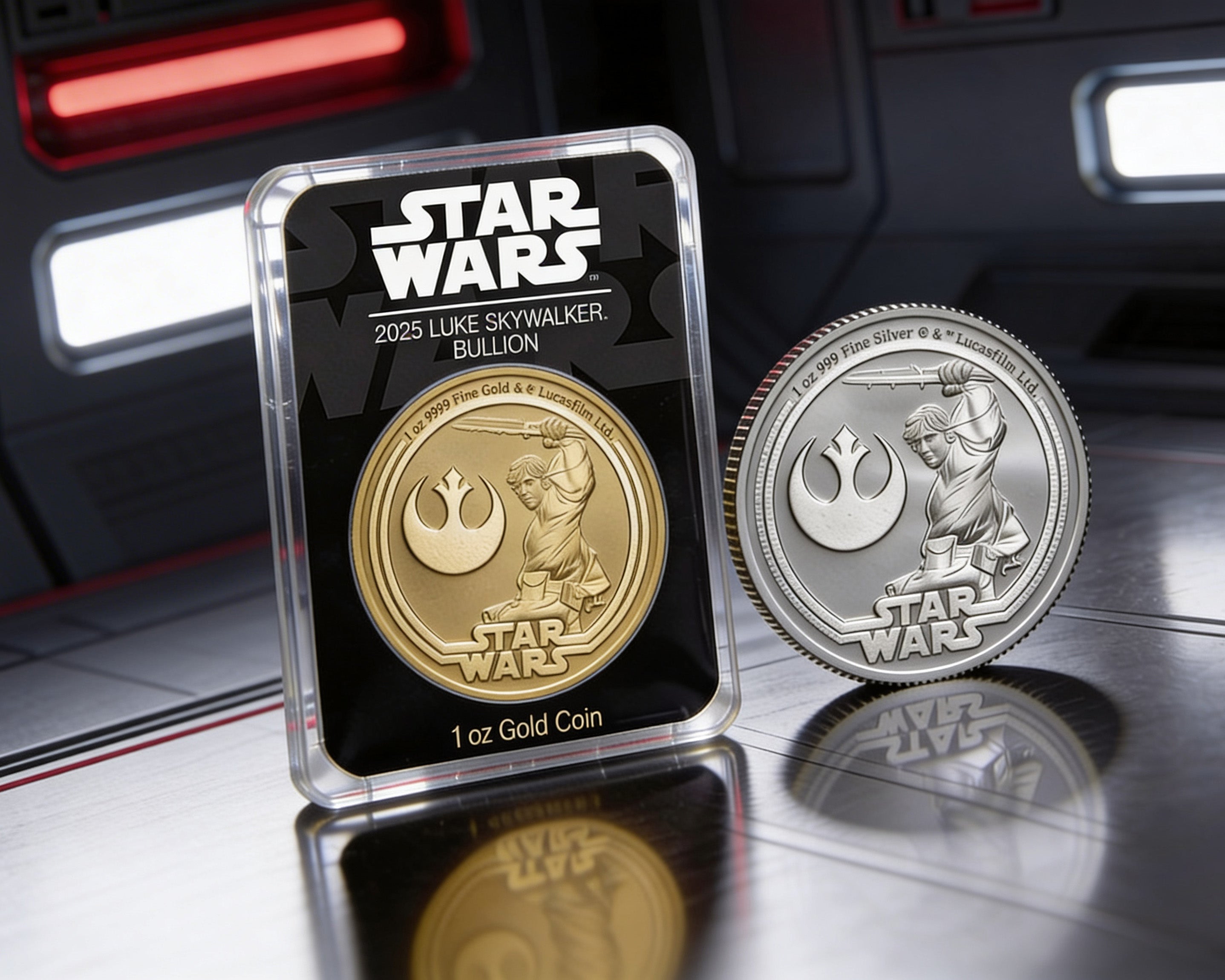 Star Wars: The Original Trilogy - Gold & Silver Bullion Coin Series