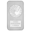 Perth Mint Kangaroo 1 oz Silver Bar obverse featuring the Perth Mint's swan logo