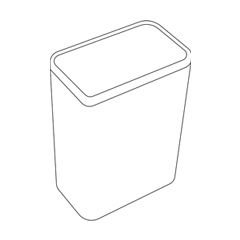 Illustrative line drawing of the Perth Mint bar tube