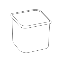Illustrative line drawing of the Royal Mint coin tube