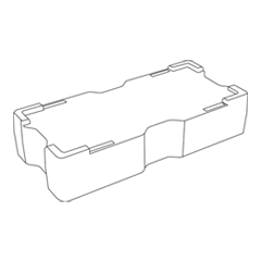 Illustrative line drawing of the Royal Mint coin monster box
